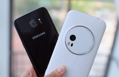Asus Zenfone Zoom vs Galaxy S7 edge về chụp ảnh