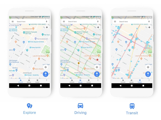 Lần đầu tiên sau nhiều năm, Google Maps được cập nhật để có vẻ ngoài rực rỡ hơn